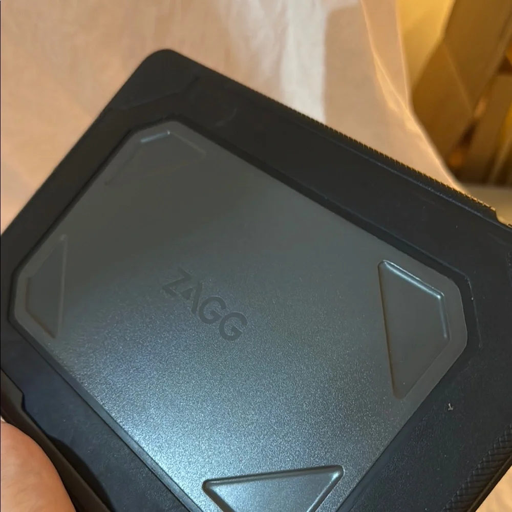 Zagg Durable Black Tablet Keyboard Case